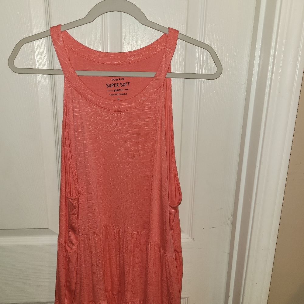 Tiered babydoll top